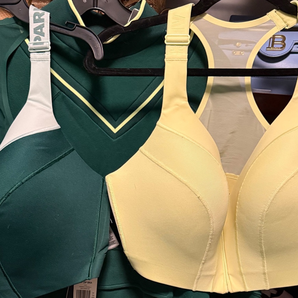 NWT IVY PARK x ADIDAS BEYONCÉ Sports Bra in Yellow 2X or 3X - Picture 5 of 14